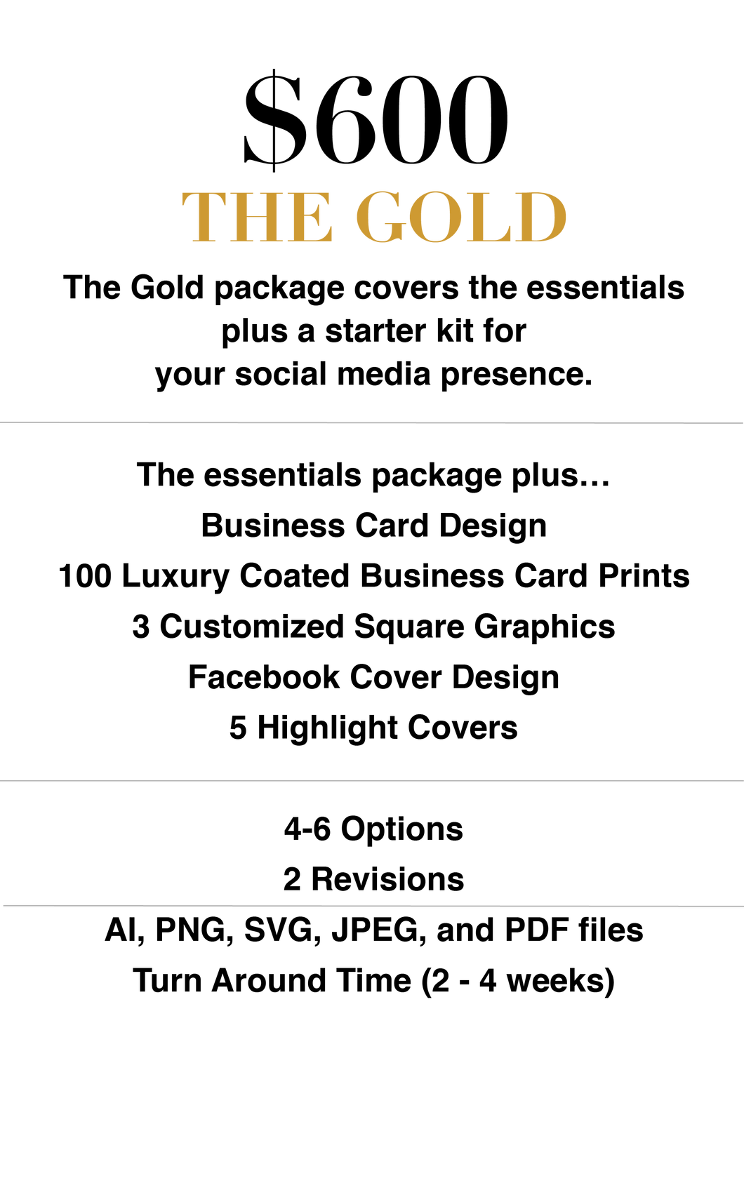 The Gold Package